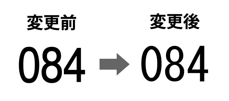 連番変更