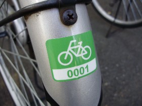 自転車シール