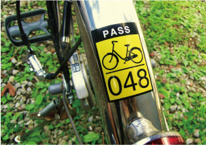 自転車シール