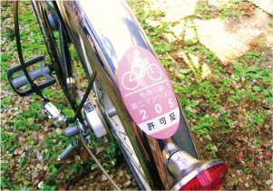 自転車シール