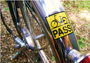 自転車シール