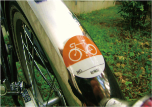 自転車シール