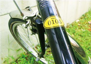 自転車シール